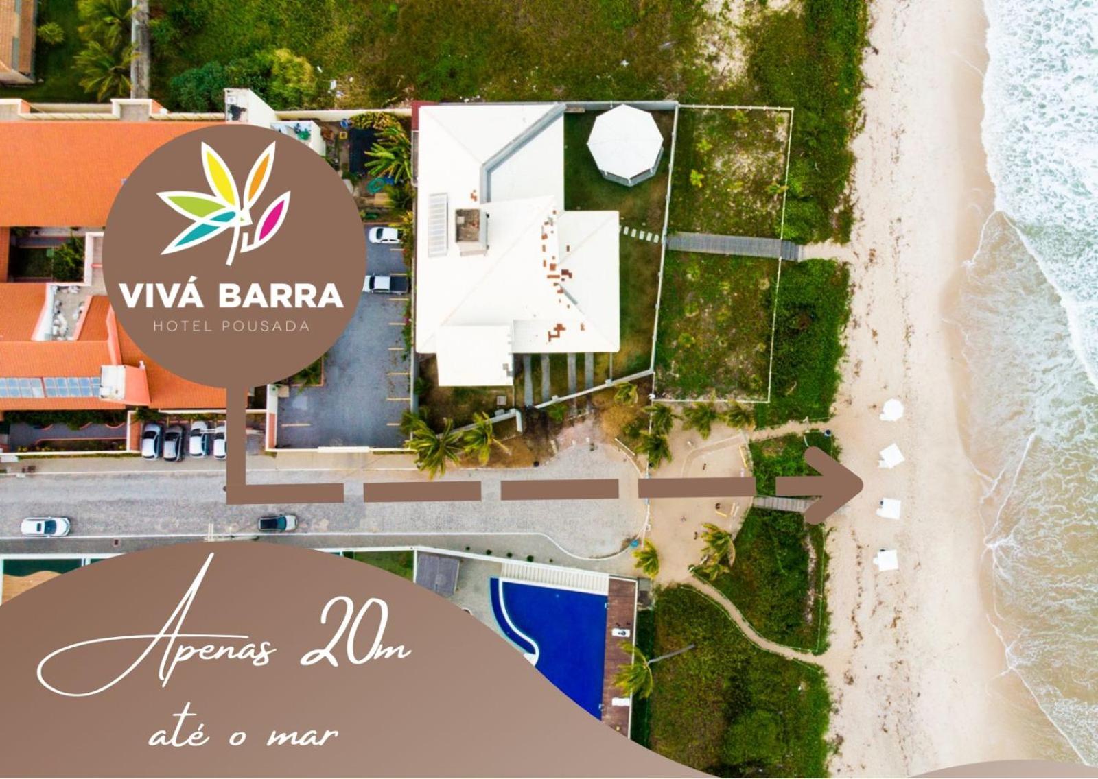 Vivá Barra Hotel Pousada Barra de São Miguel Exteriér fotografie